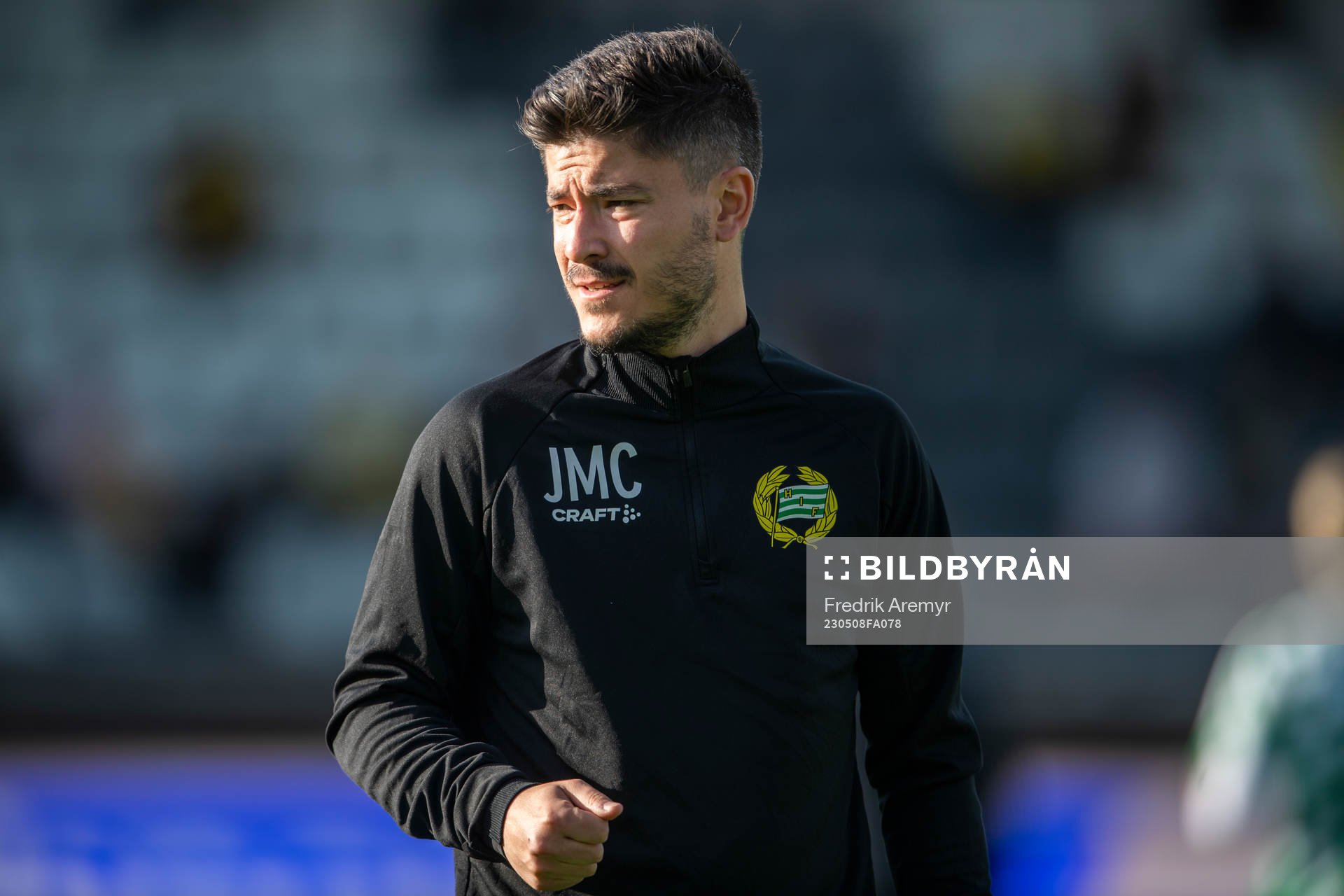 Hammarbys fystränare Jesús Mateo Cortés