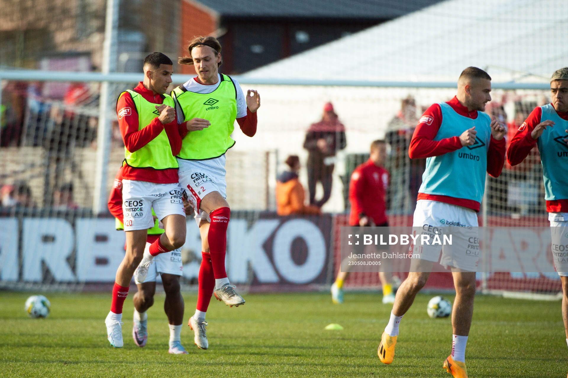 Degerfors Elyas Bouzaiene och Gustav Granath