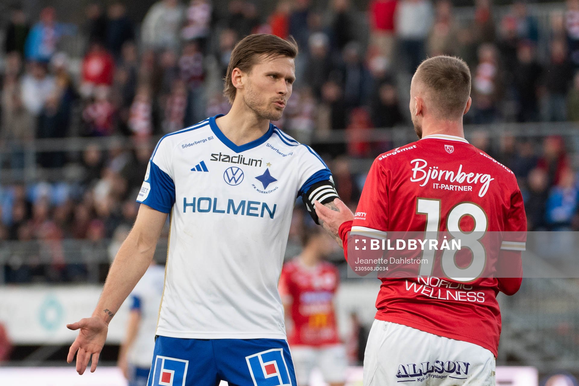 IFK Norrköpings Arnor Traustason och Degerfors