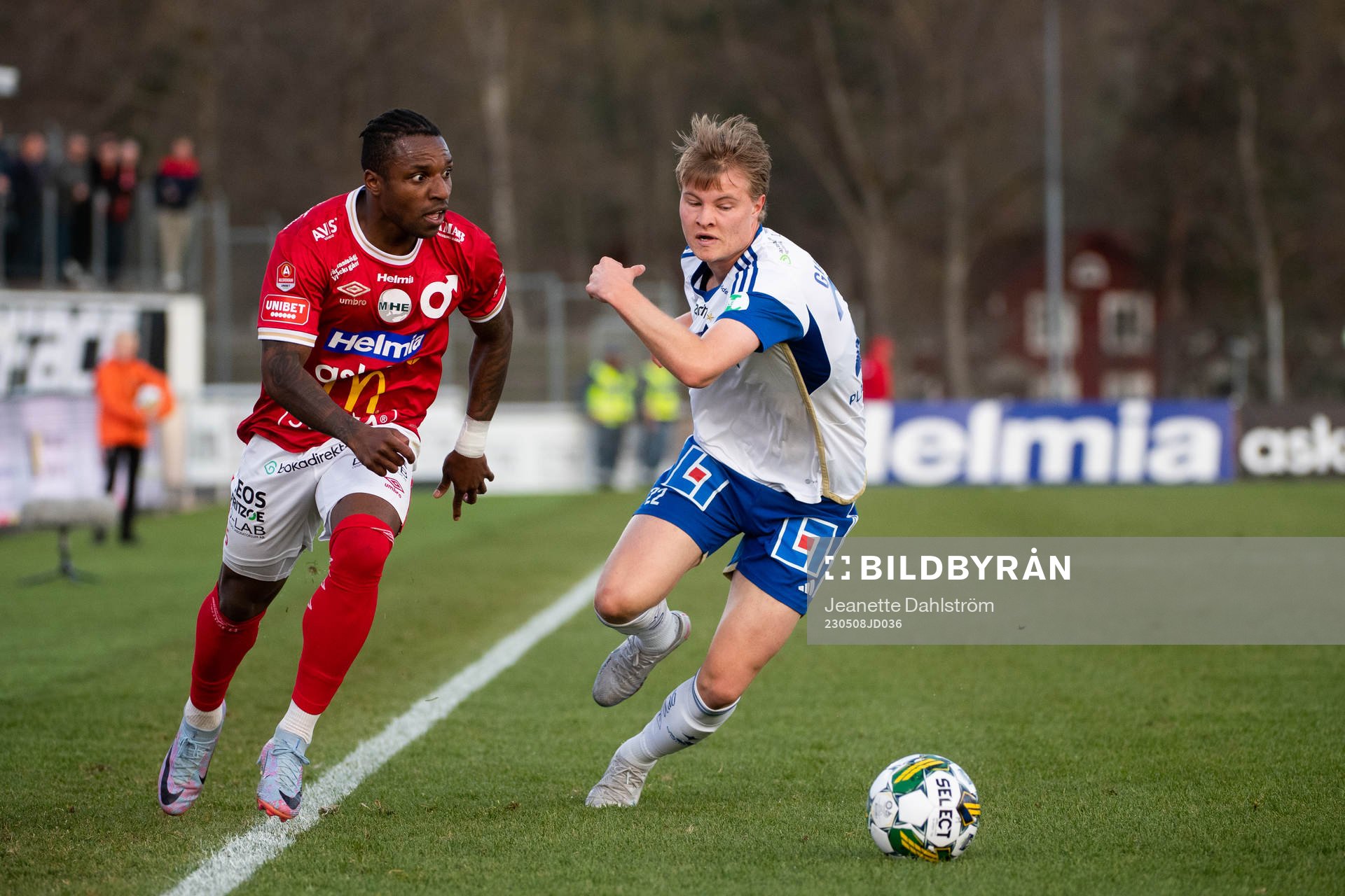 Degerfors Joseph - Claude Agyeman Gyau och IFK Norrköpings