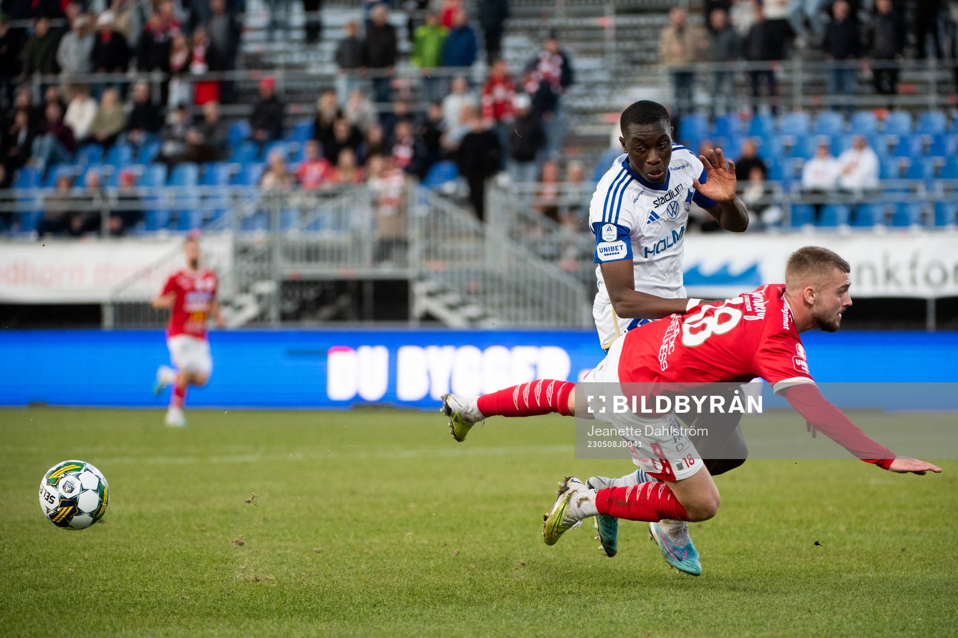Degerfors Chriss-Albin Mörfelt och IFK Norrköpings Yahya