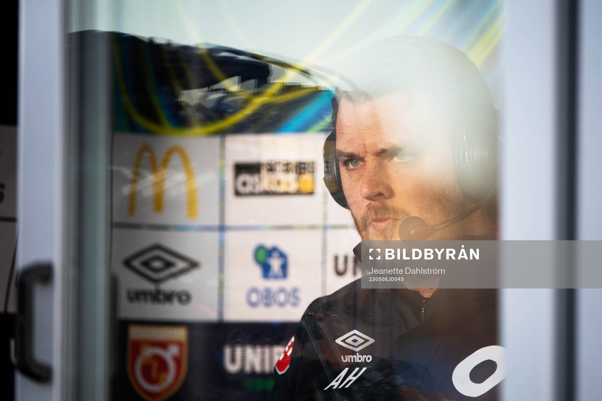 Degerfors tränare Tobias Solberg