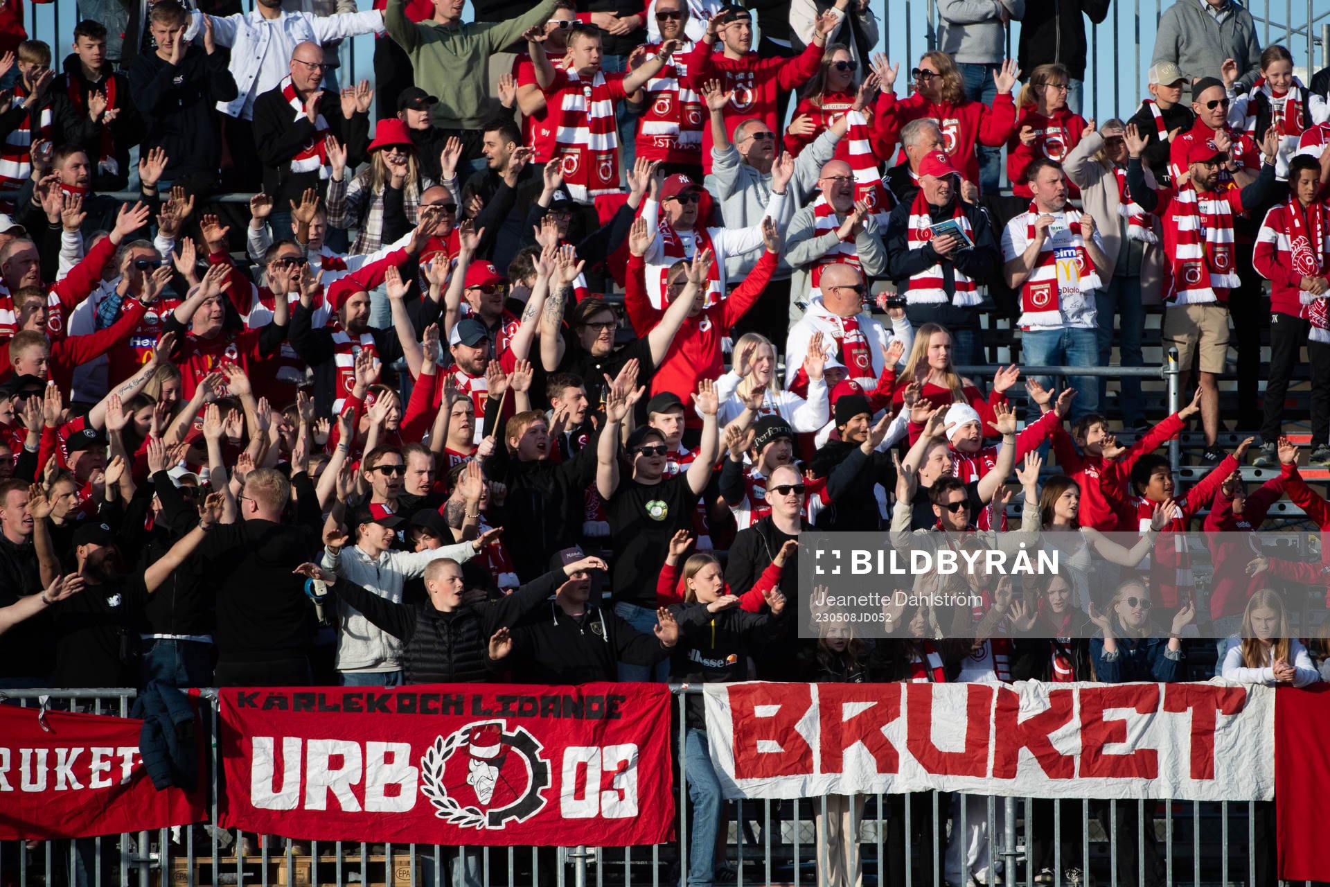 Degerfors supportar