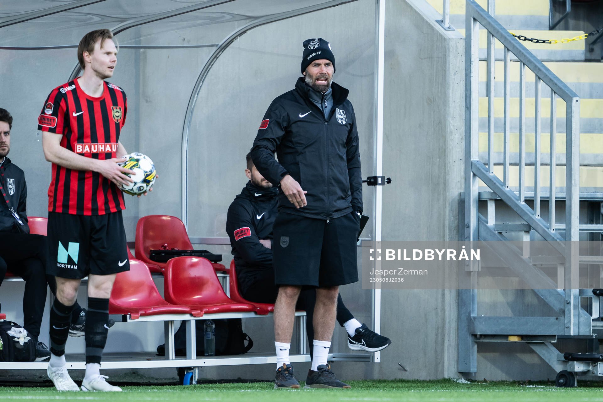 Brommapojkarnas tränare Olof Mellberg