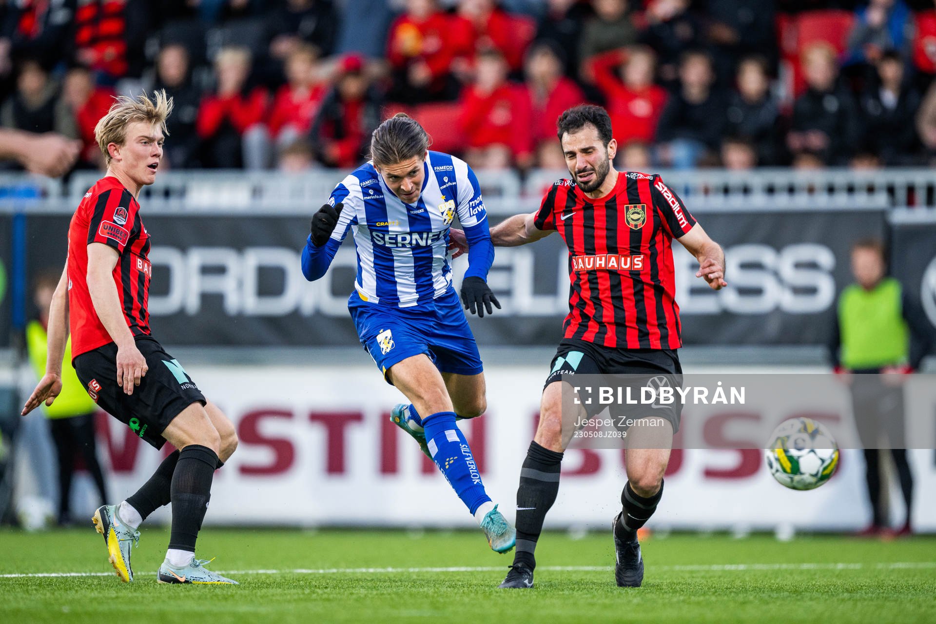 IFK Göteborgs Eman Markovic och Brommapojkarnas André