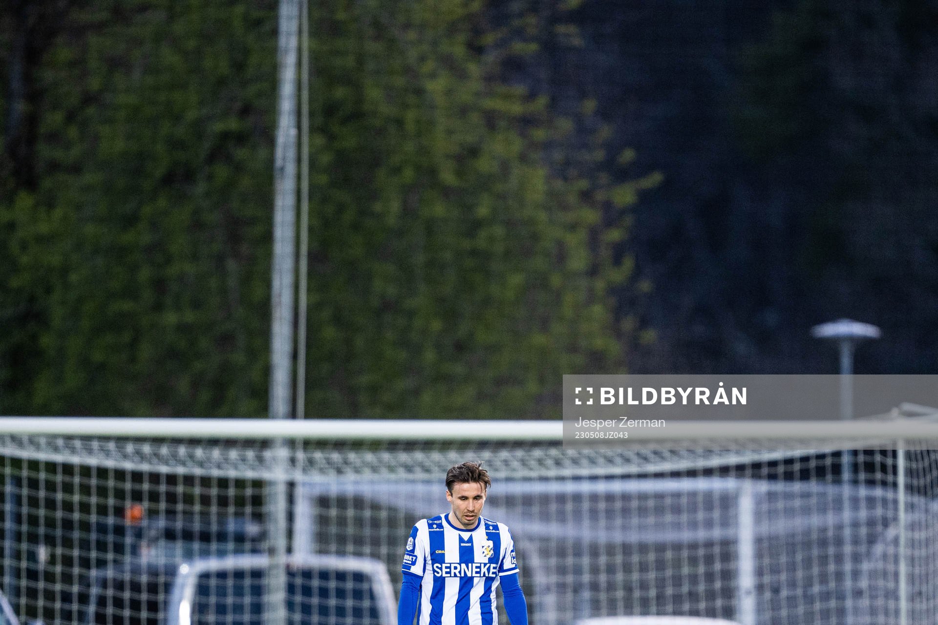 IFK Göteborgs Anders Trondsen deppar