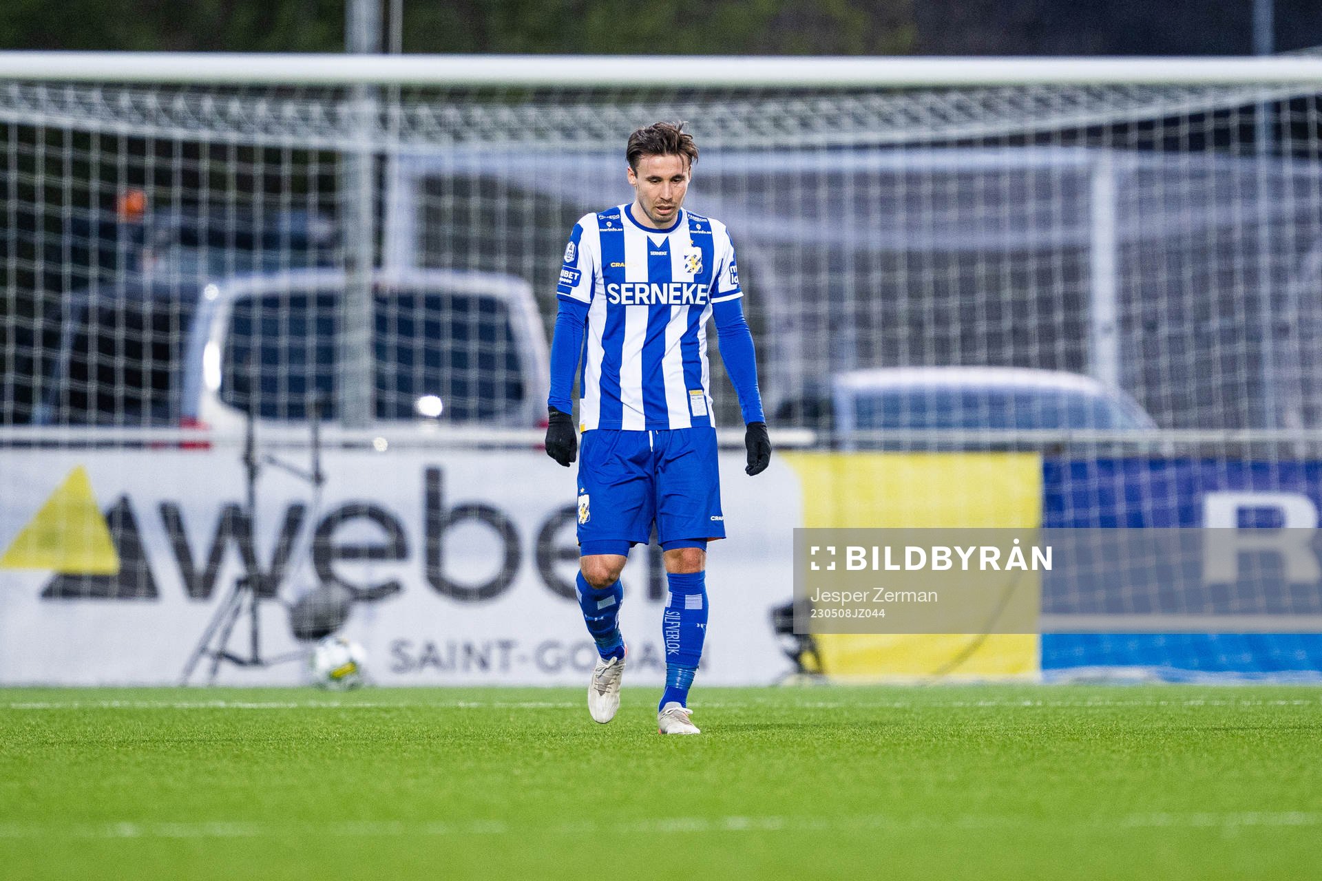 IFK Göteborgs Anders Trondsen deppar