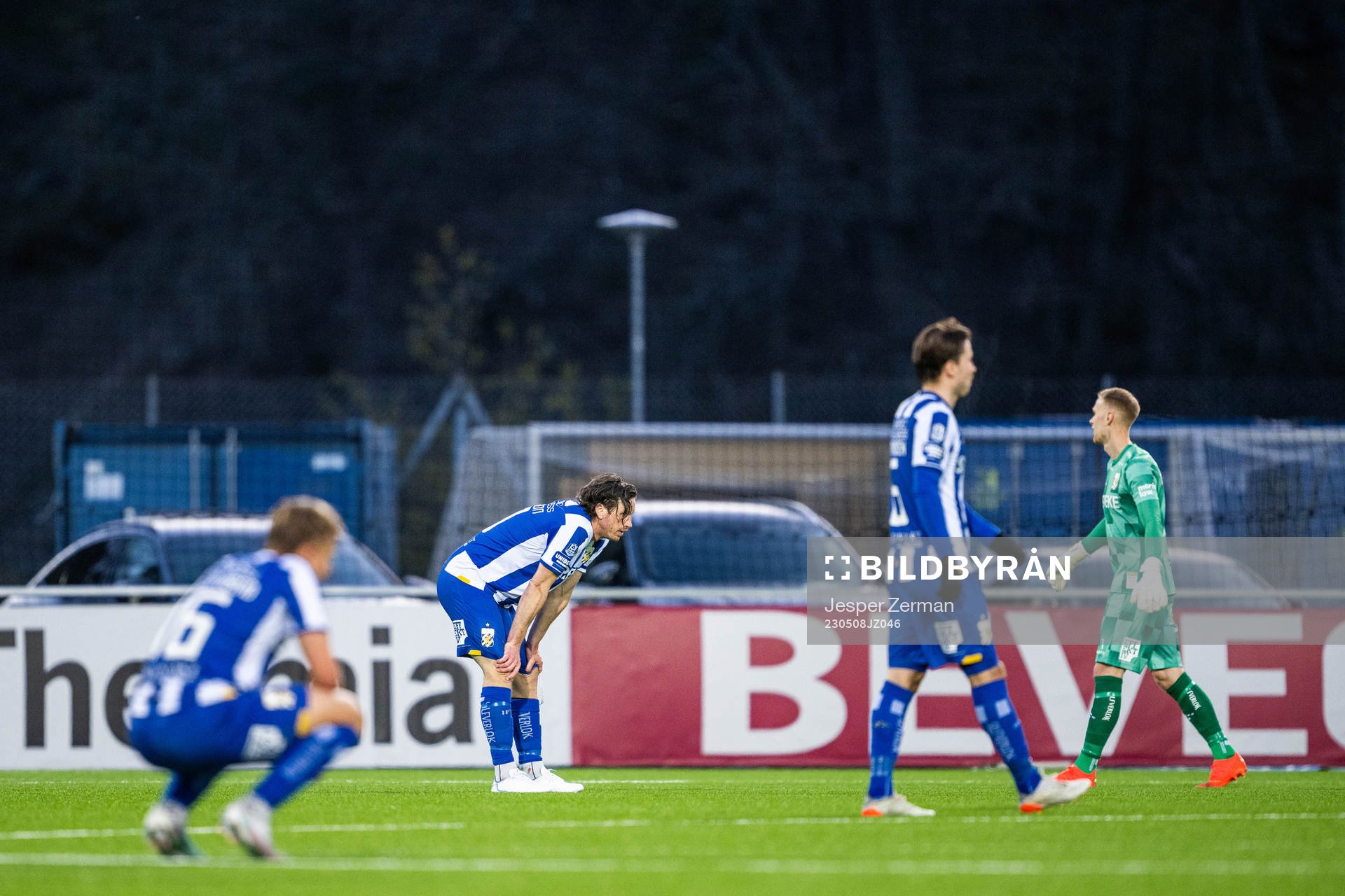 IFK Göteborgs Linus Carlstrand, Gustav Svensson och Anders
