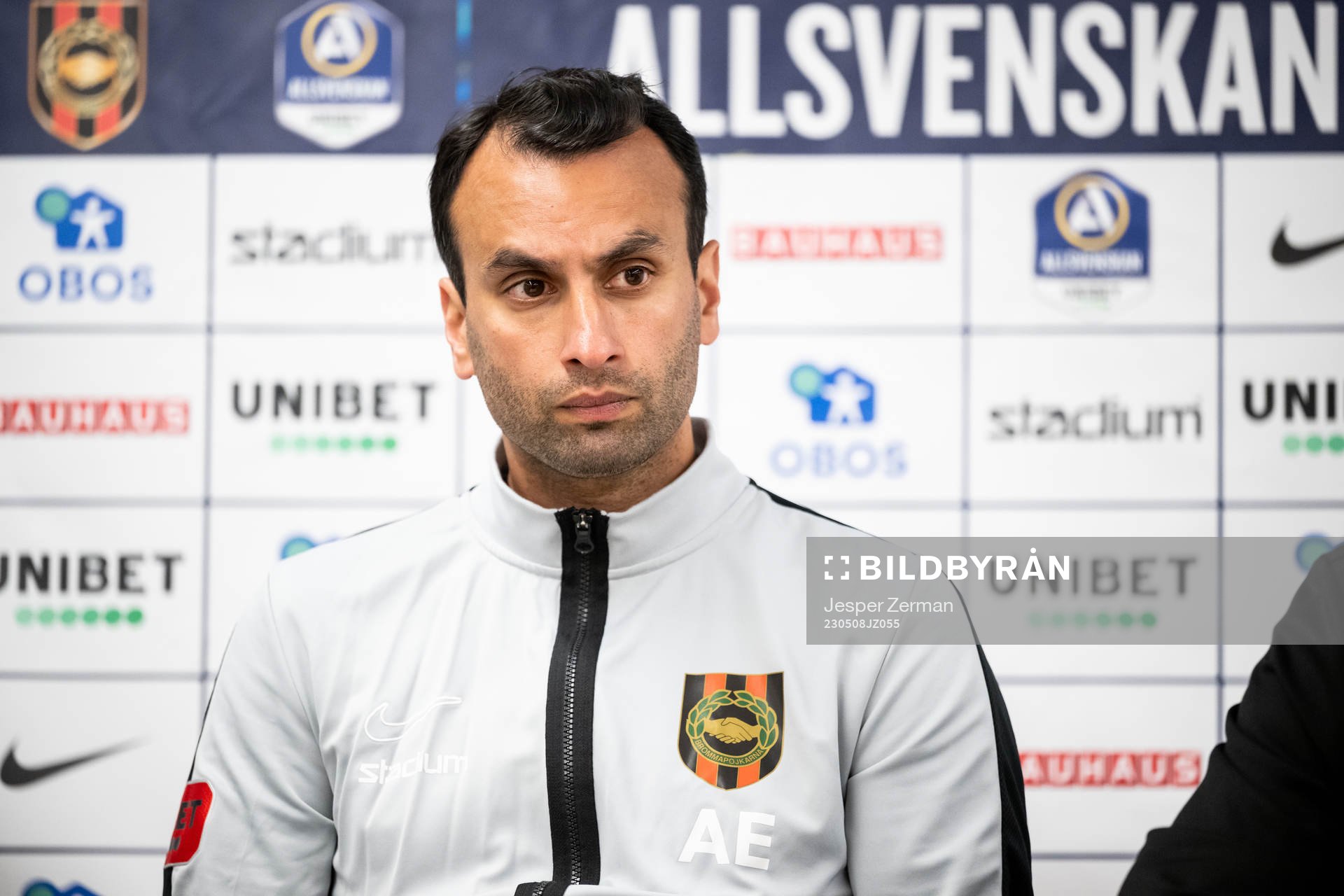 Brommapojkarnas assisterande tränare Andreas Engelmark