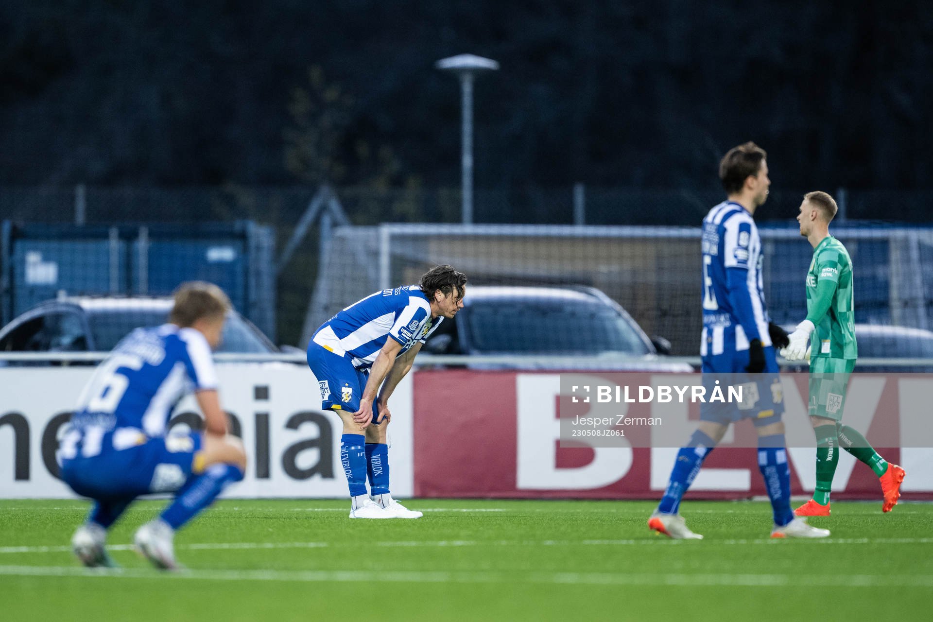 IFK Göteborgs Linus Carlstrand, Gustav Svensson, Anders