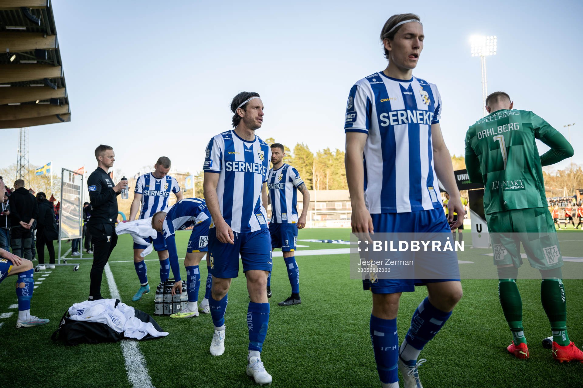 IFK Göteborgs Gustav Svensson och Johan Bångsbo