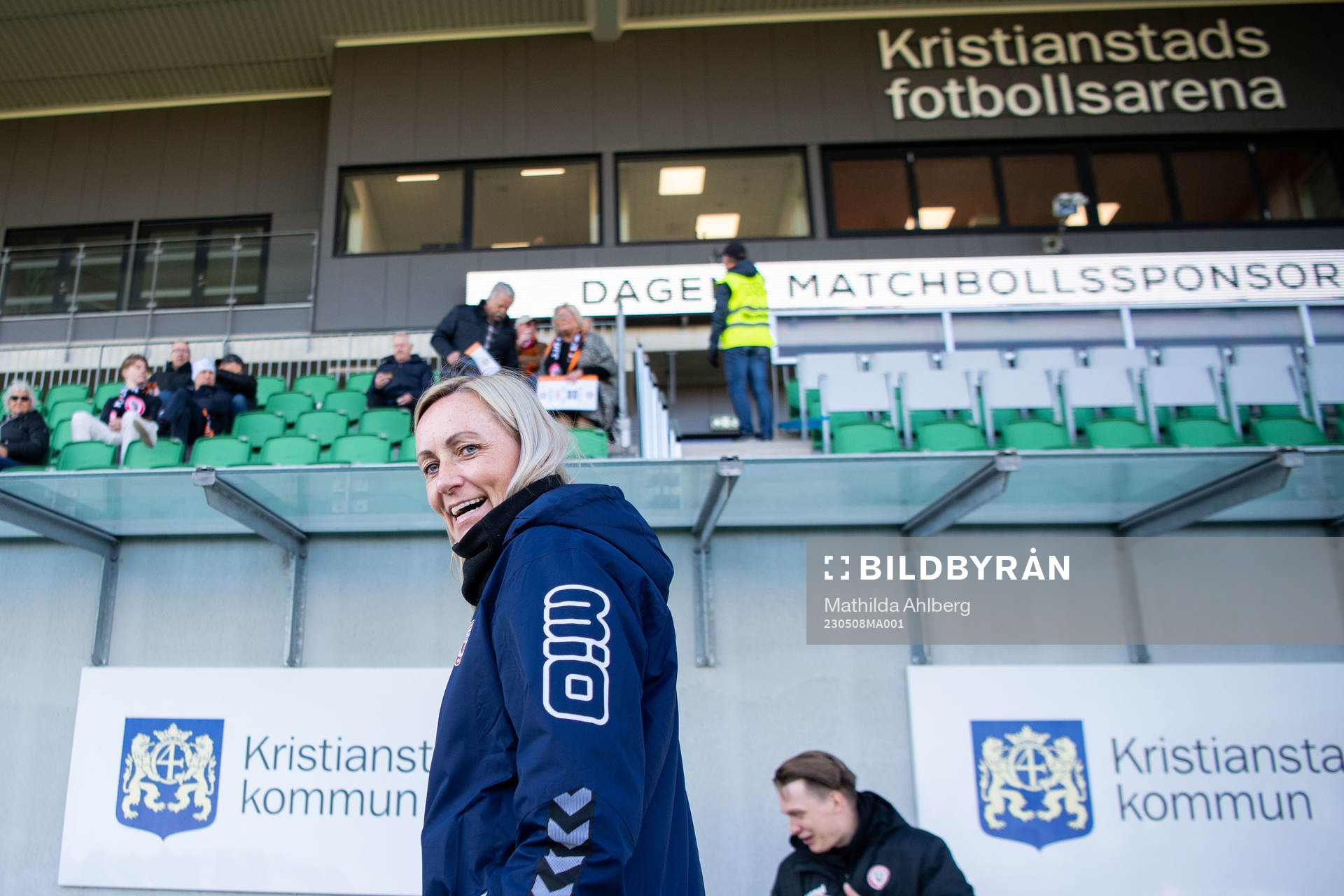 Kristianstads tränare Elisabet Gunnarsdottir