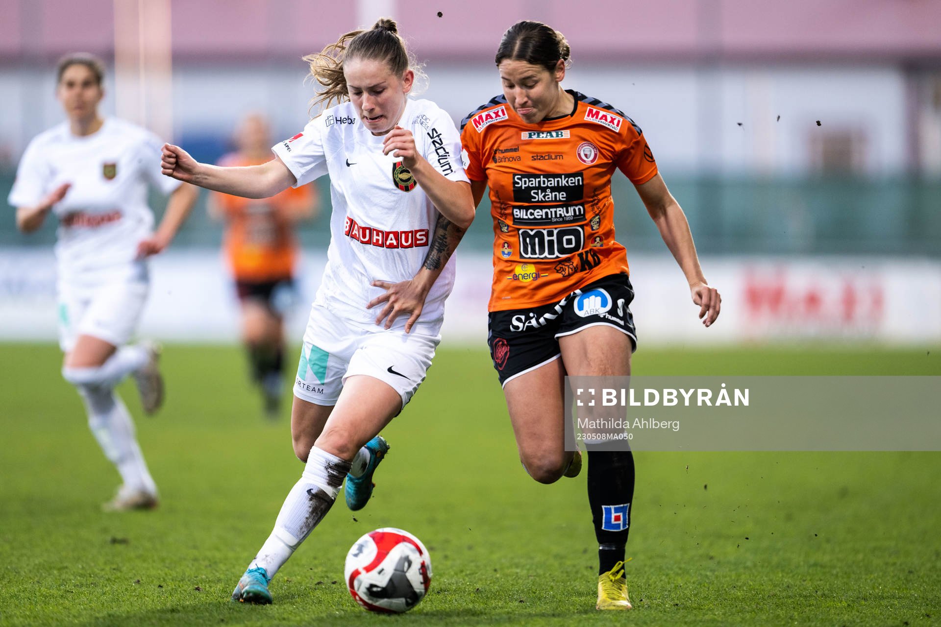 Brommapojkarnas Ida Bengtsson och Kristianstads Tabitha