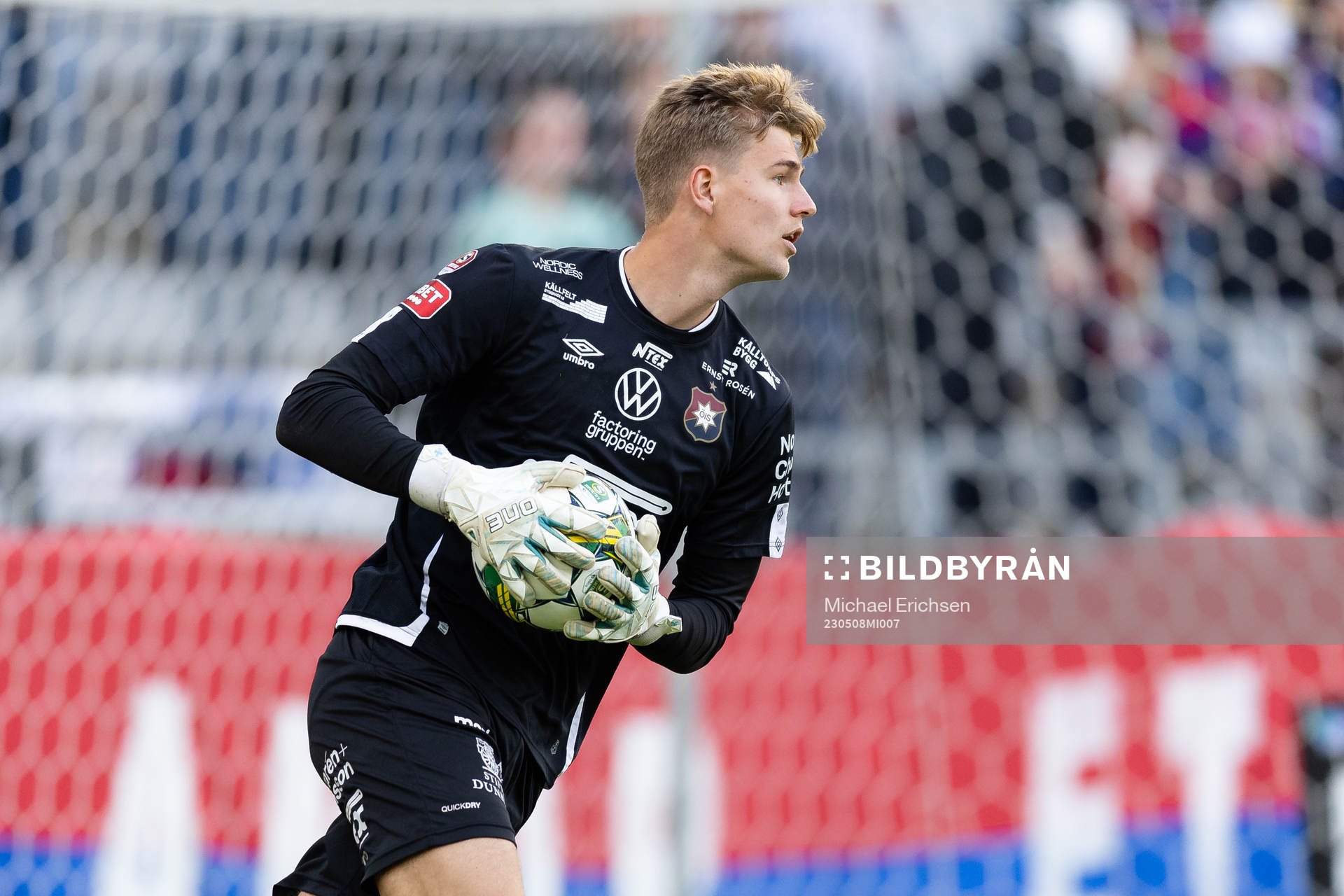 Örgrytes målvakt Mathias Nilsson