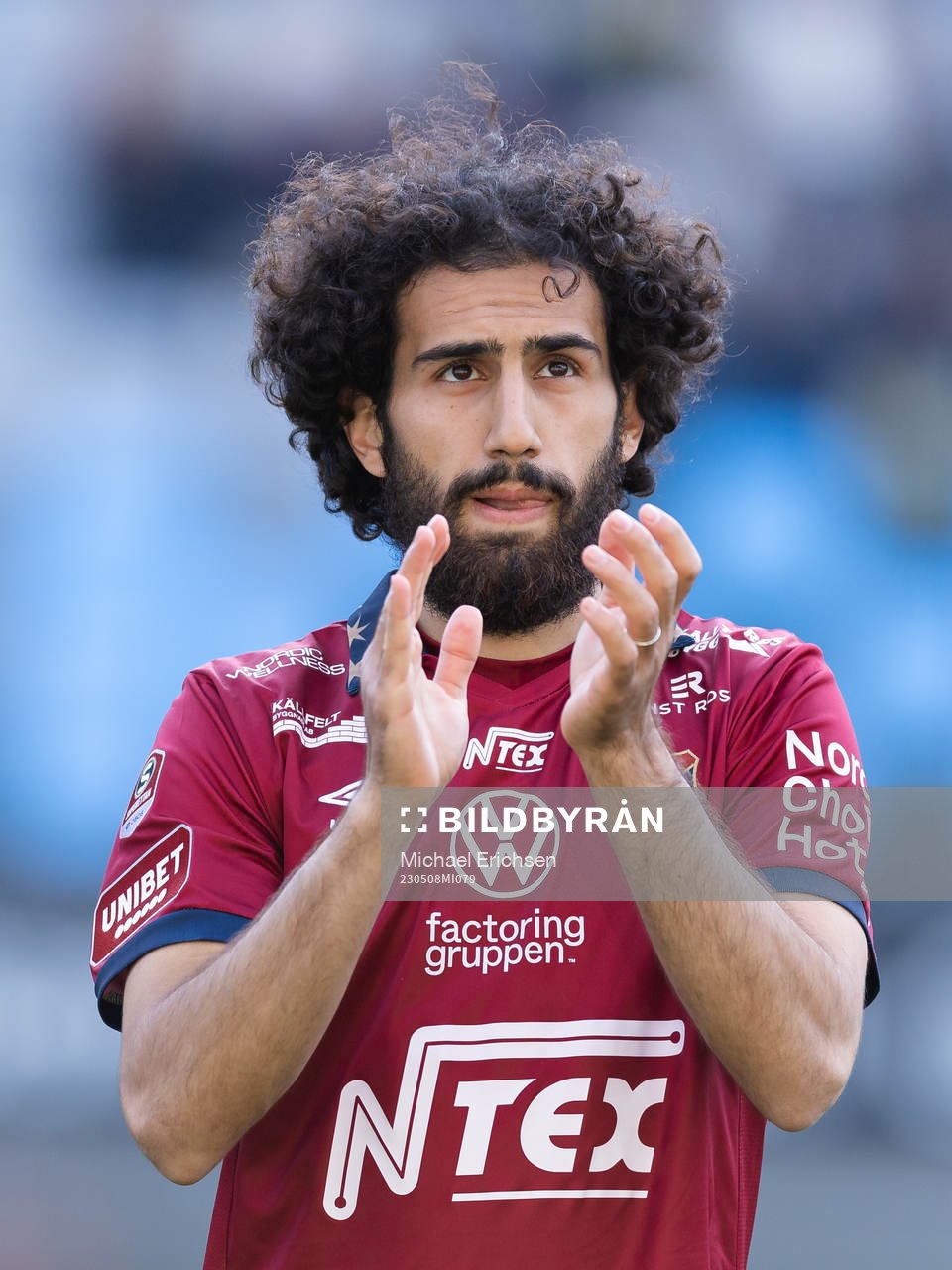 Örgrytes Hady Saleh Karim  på line up innan