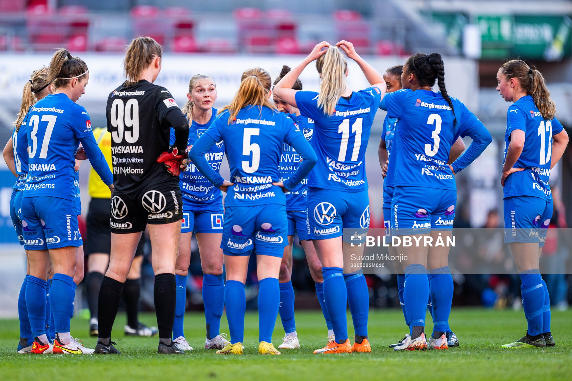 Kalmars spelare deppar