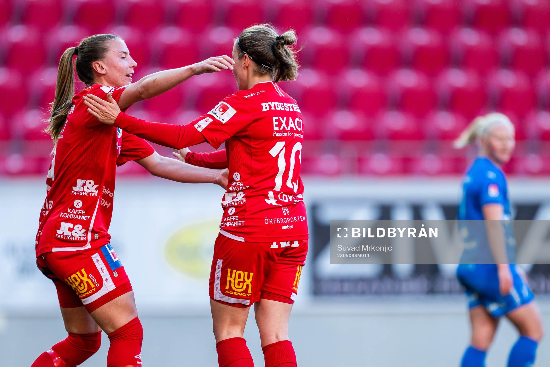 Örebros Heidi Kollanen jublar