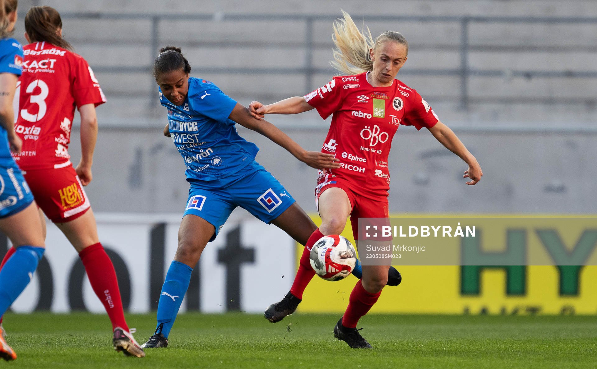 Kalmars Ronya Halleen och Örebros Michaela Kovacs