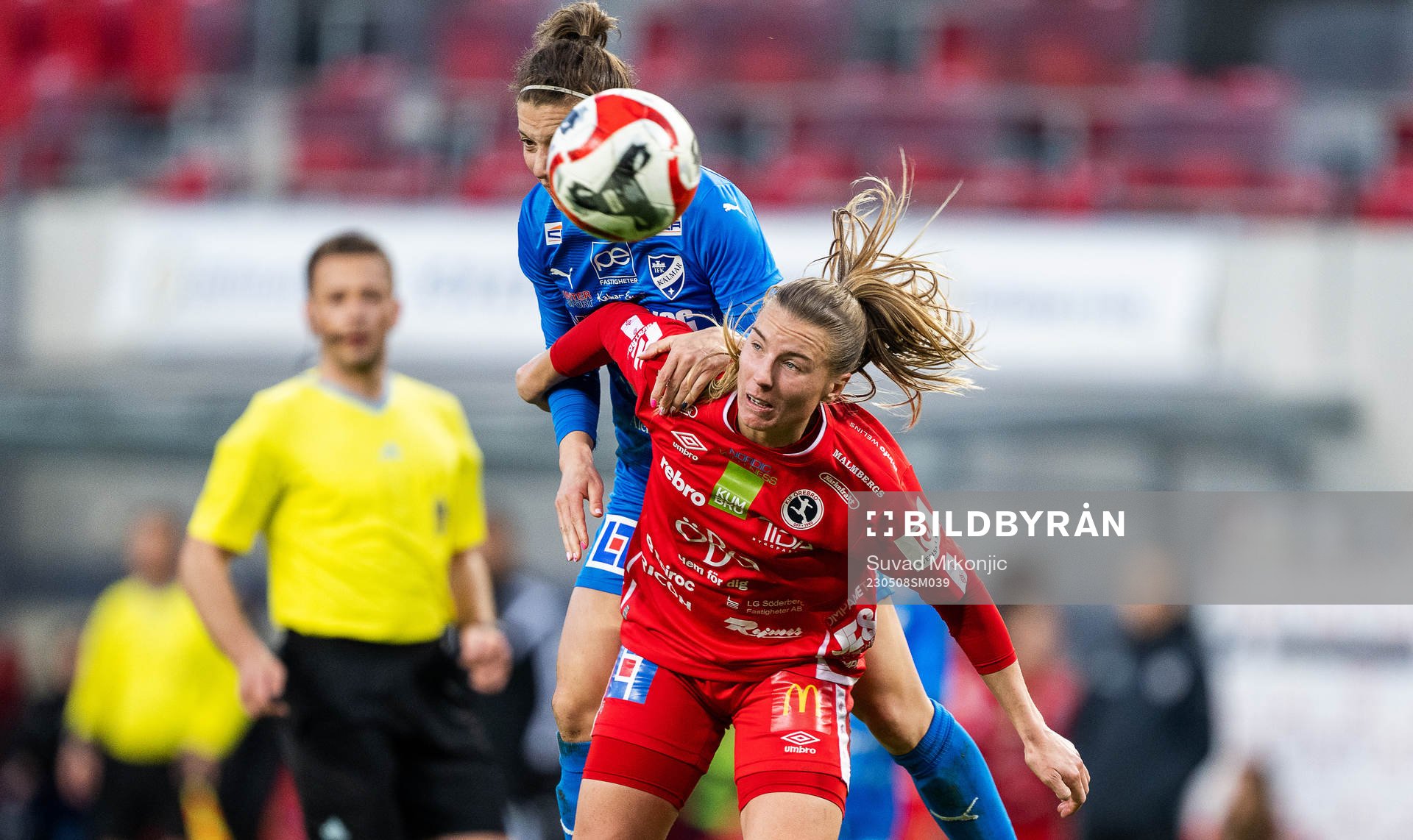 Kalmars Patricia Fischerova och Örebros Louise Lillbäck