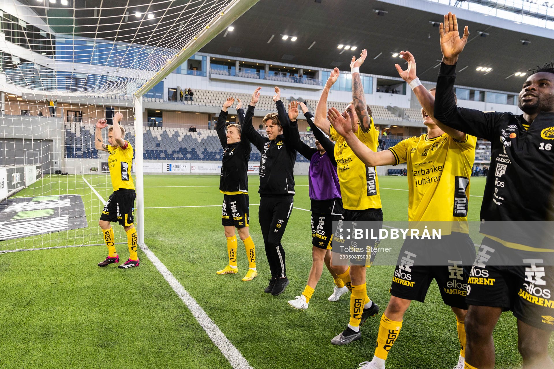 Elfsborgs spelare jublar