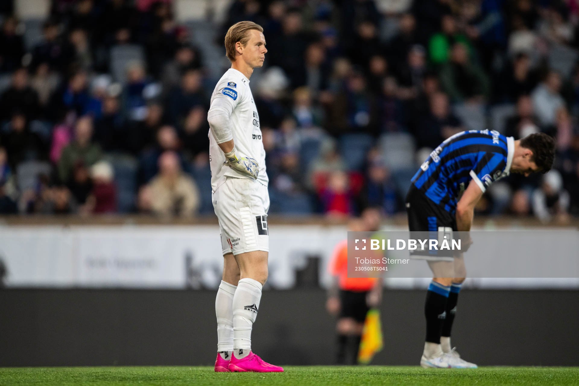 Sirius målvakt Jakob Tånnander deppar