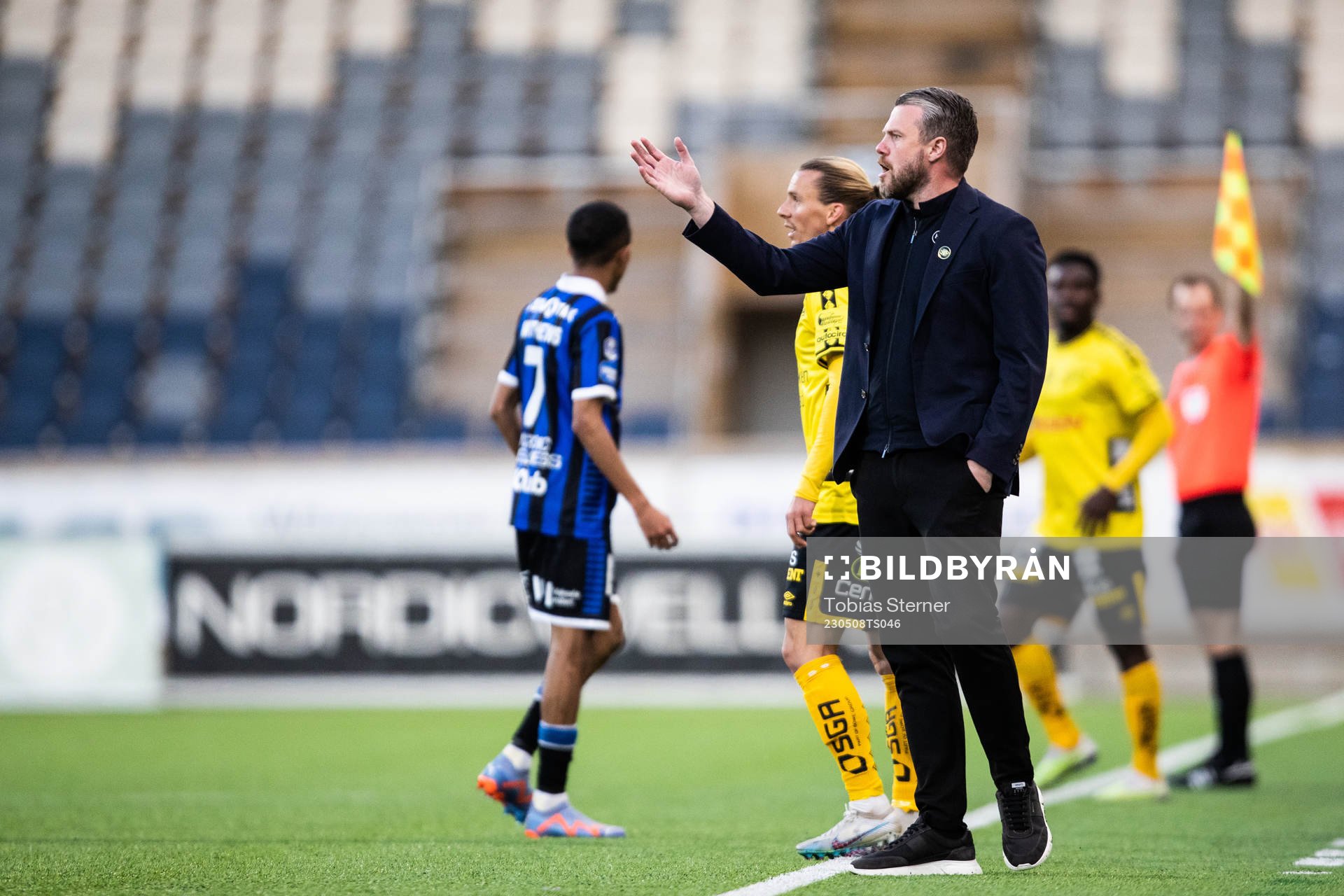 Elfsborgs manager Jimmy Thelin