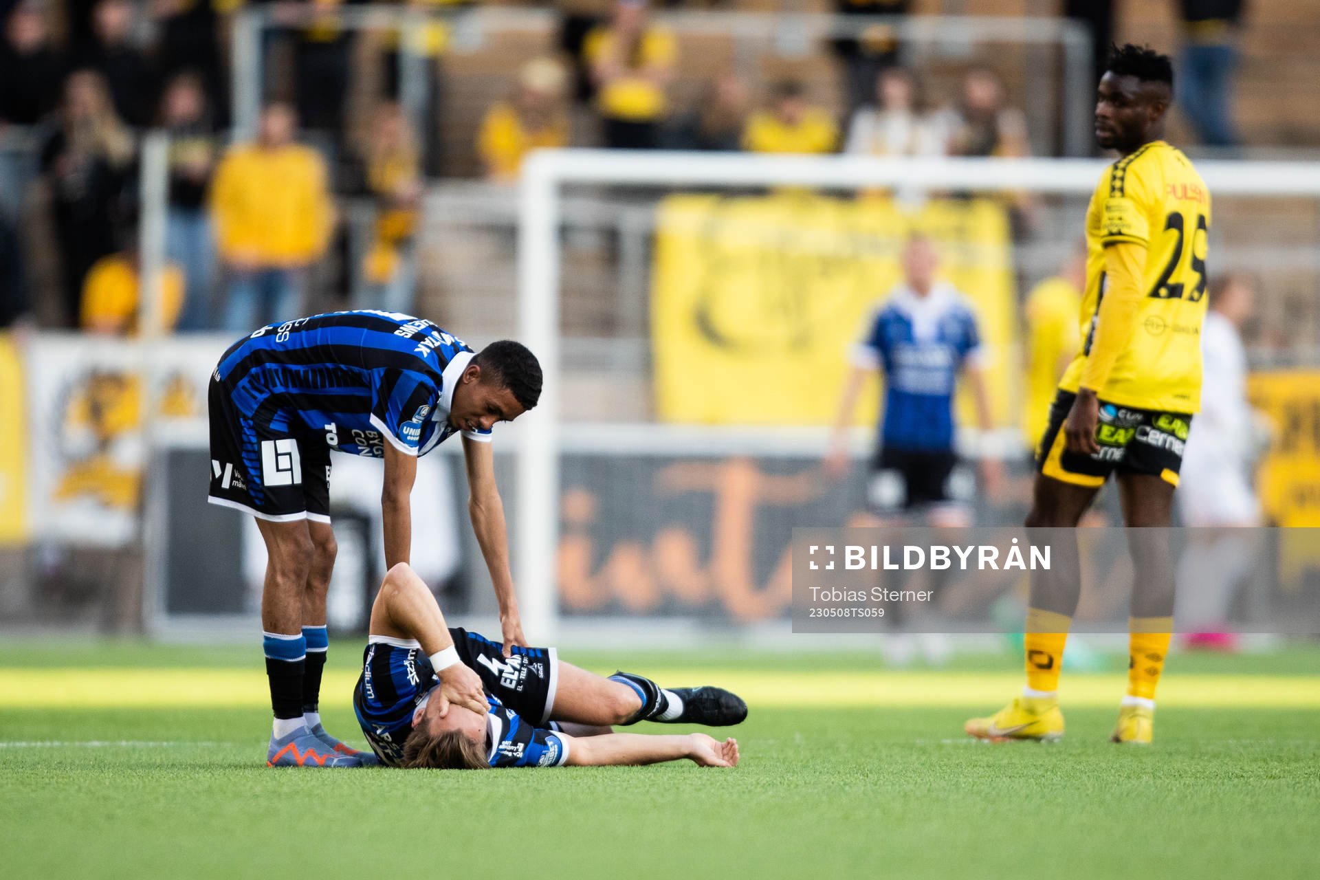 Sirius Daniel Stensson har ont