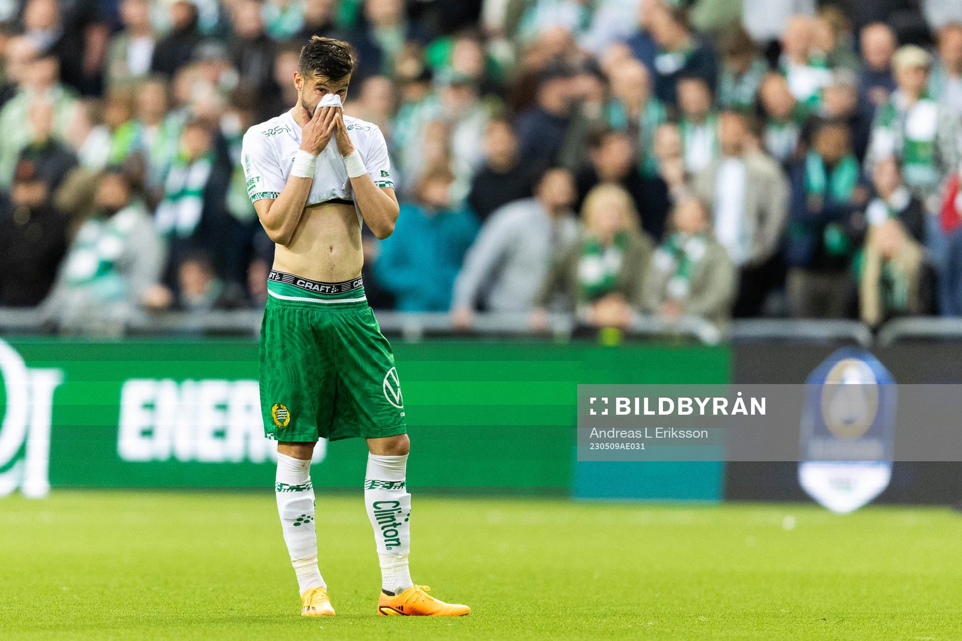 Hammarbys Viktor Djukanovic deppar