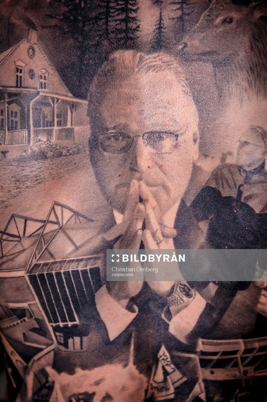 Bengt Madsens barnbarn Tristan vann en tatueringstävling