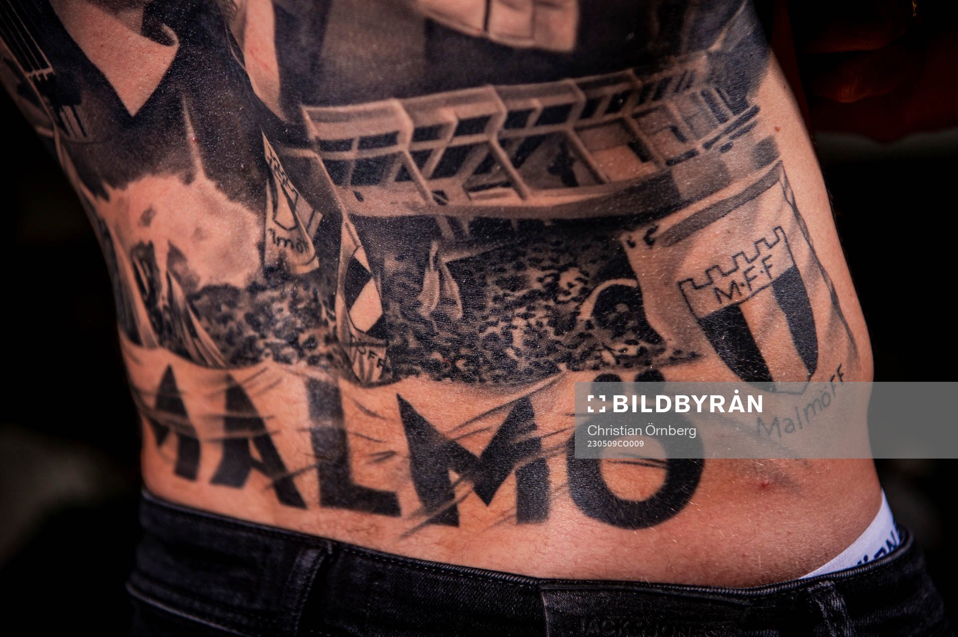 Bengt Madsens barnbarn Tristan vann en tatueringstävling