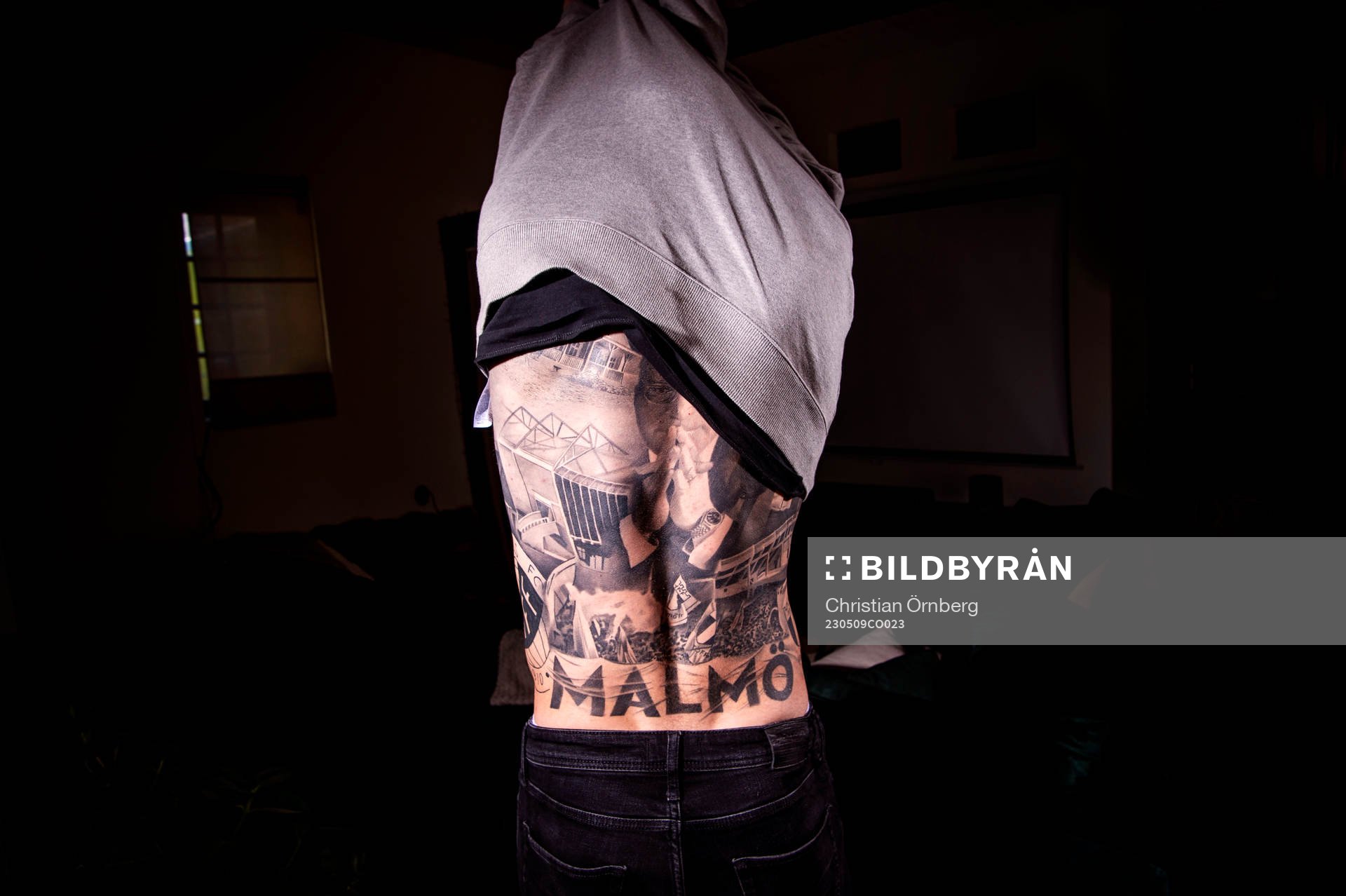 Bengt Madsens barnbarn Tristan vann en tatueringstävling