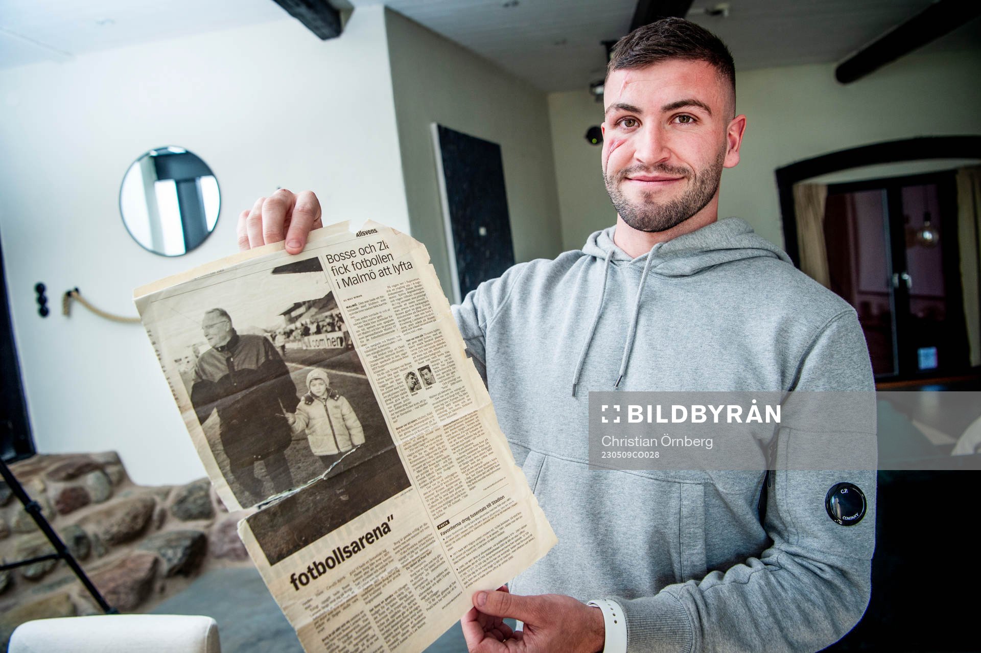 Bengt Madsens barnbarn Tristan vann en tatueringstävling