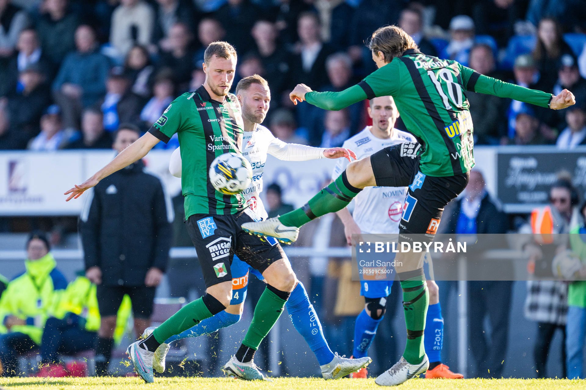 Varbergs Niklas Dahlström och Värnamos Gustav Engvall