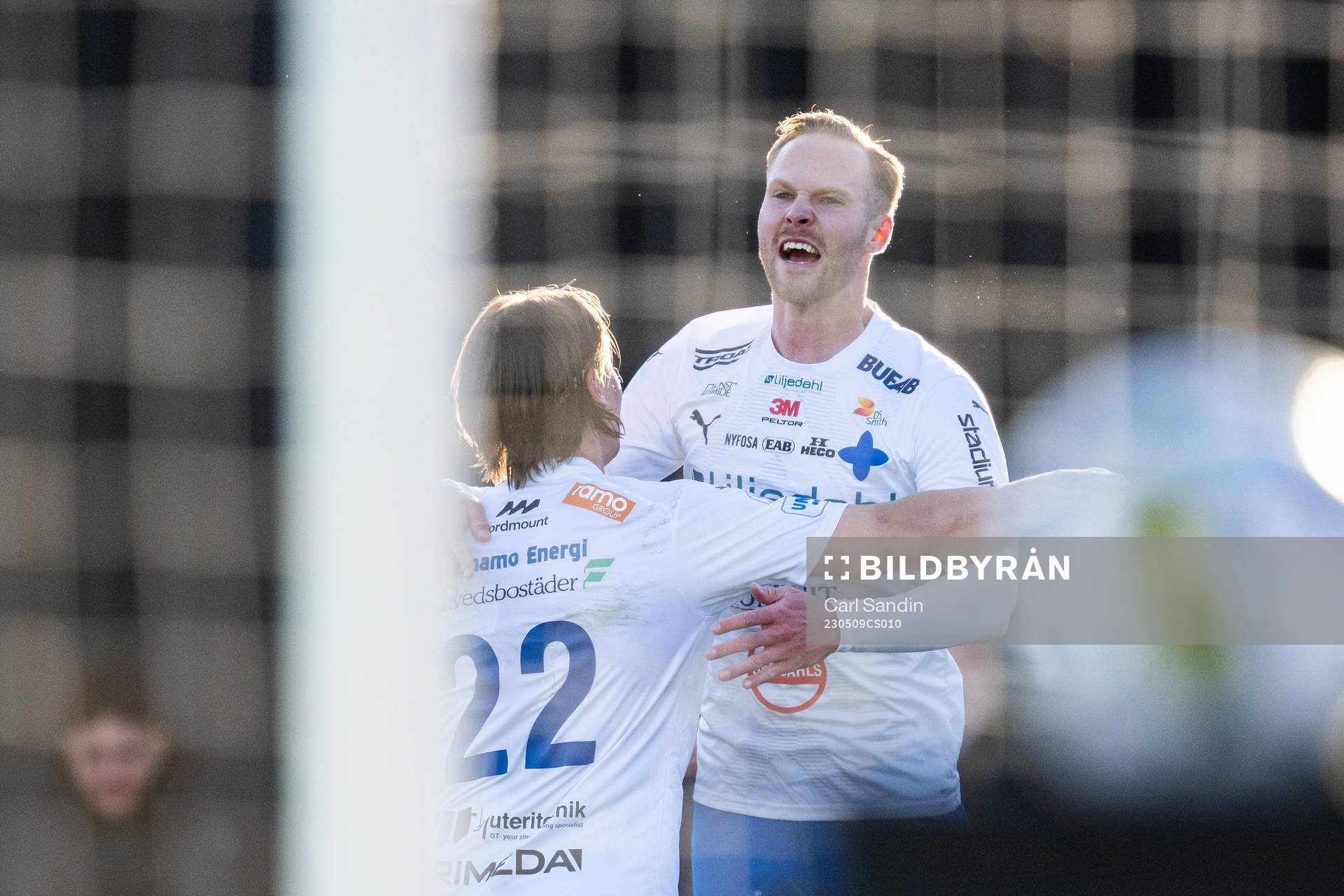 Värnamos Gustav Engvall jublar