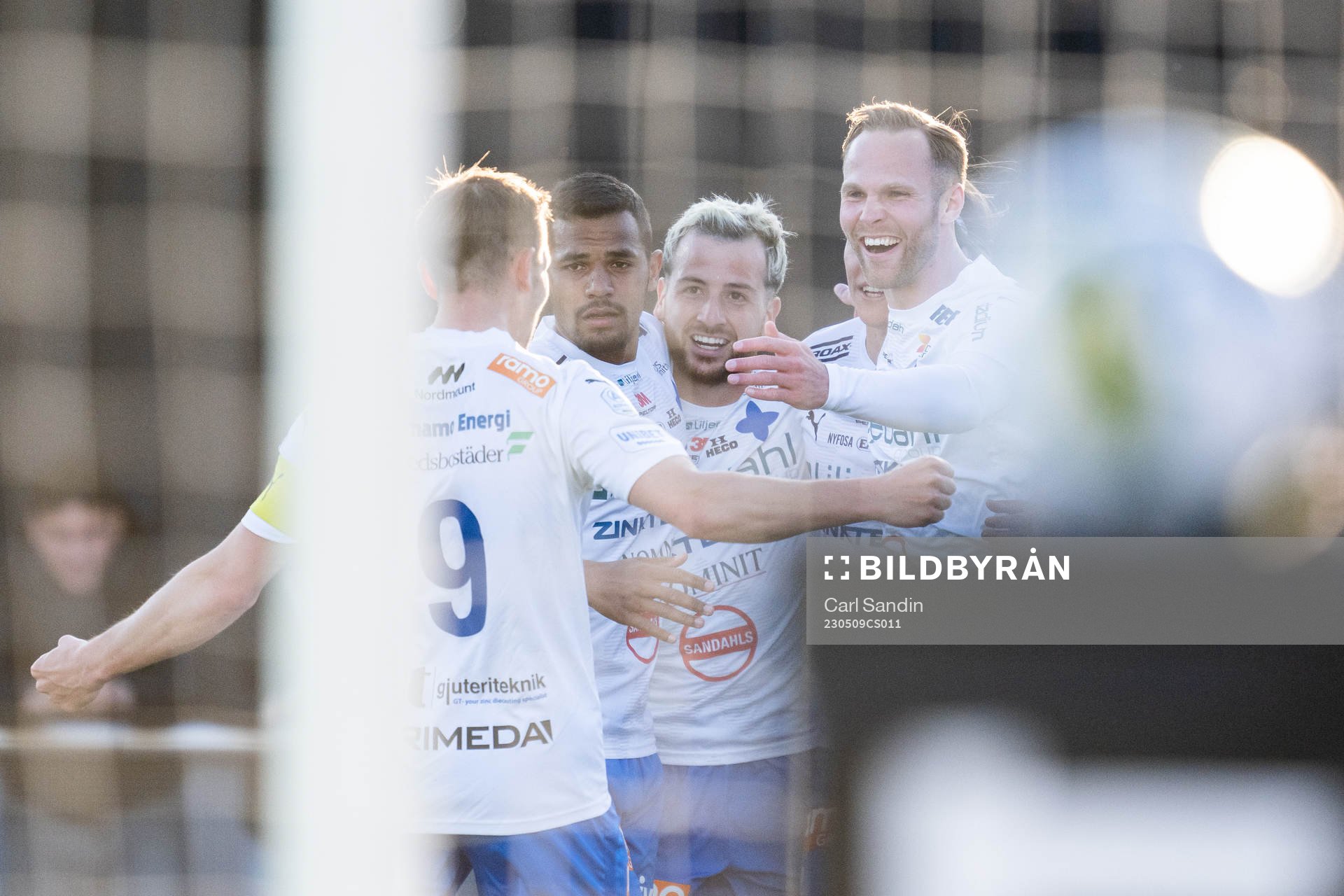 Värnamos Gustav Engvall jublar