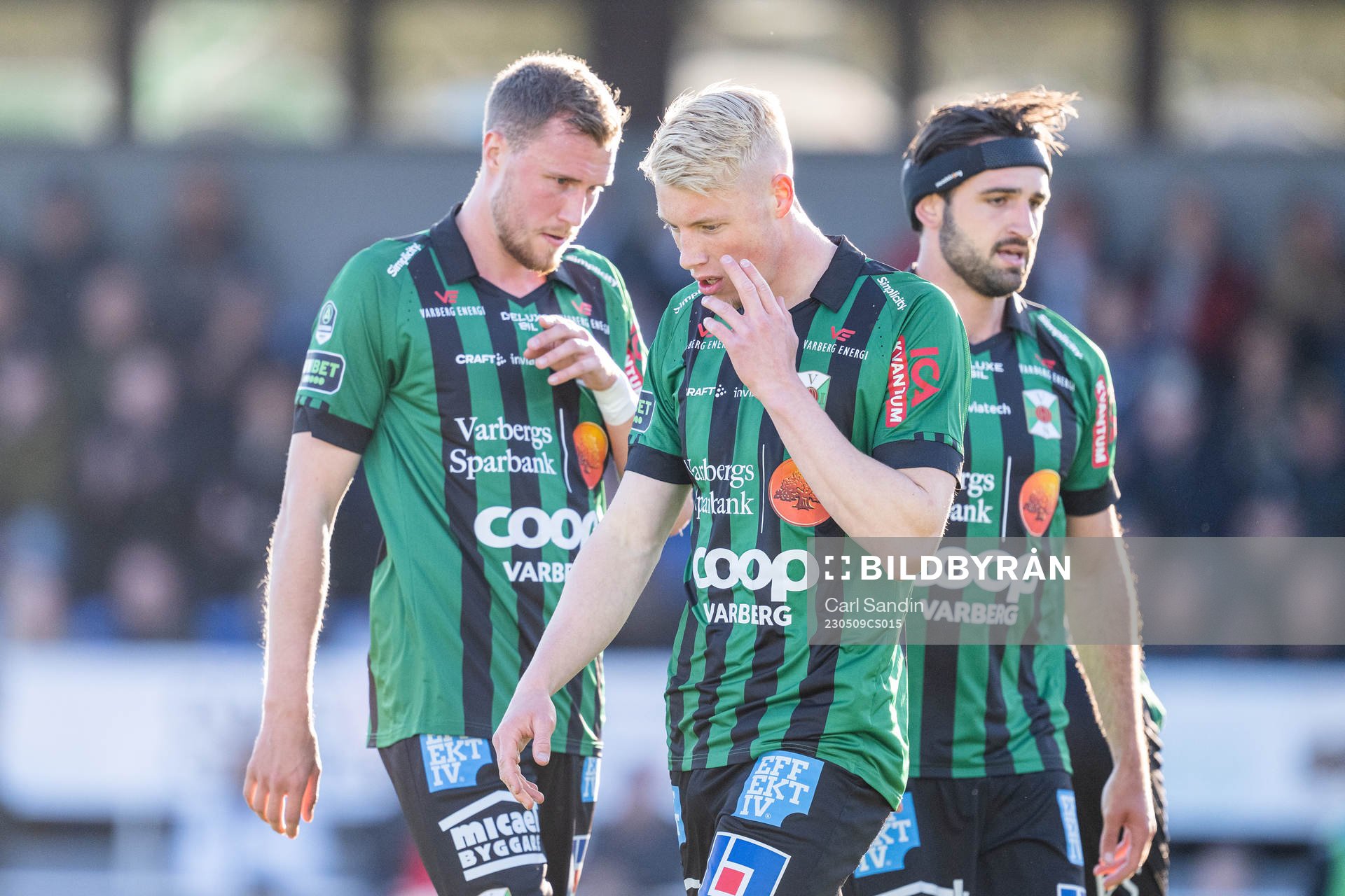 Varbergs Niklas Dahlström, Vilmer Rönnberg och Oliver