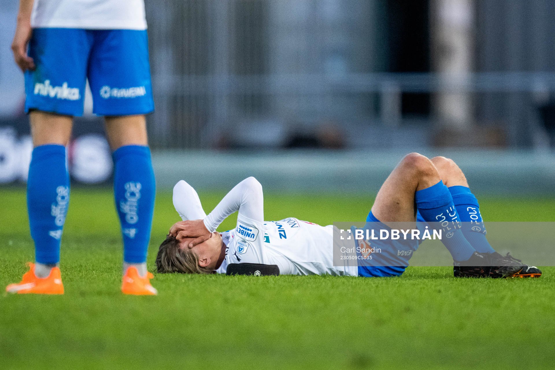 Värnamos Charlie Vindehall har ont