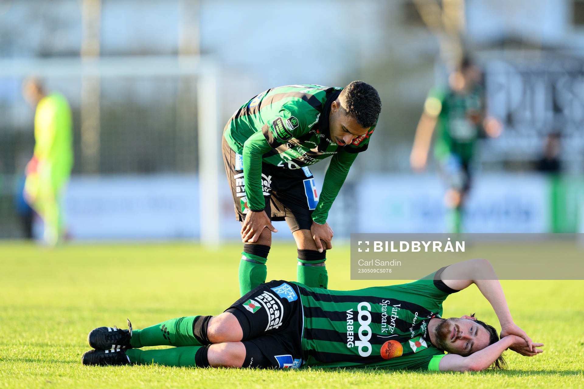Varbergs Eliton Pardinho Toreta Junior och Robin Tranberg