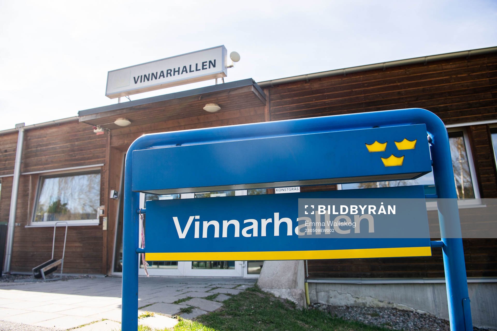 Exteriör vy av Vinnarhallen