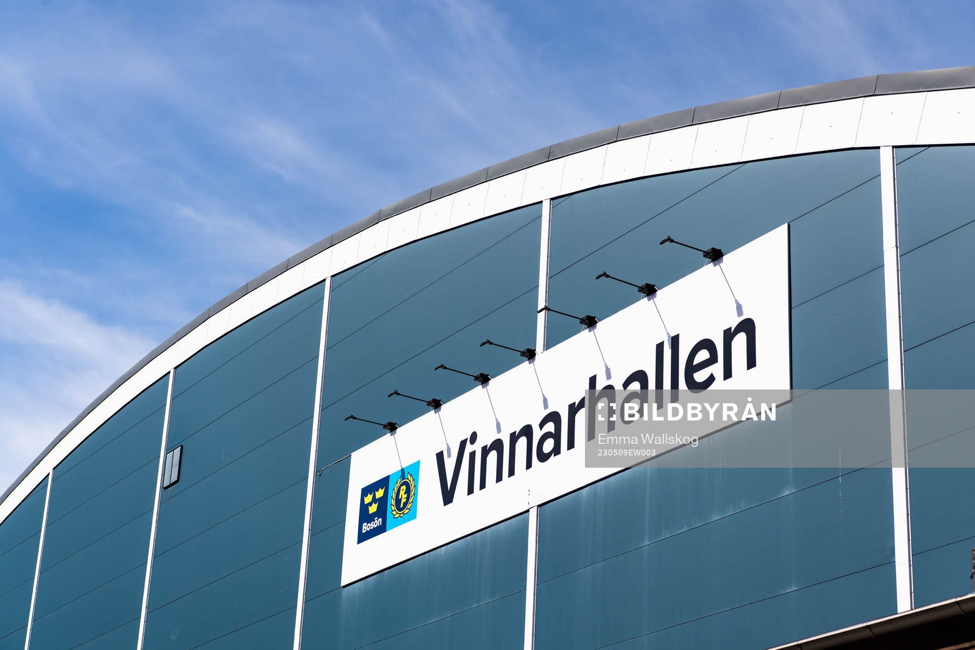 Exteriör vy av Vinnarhallen