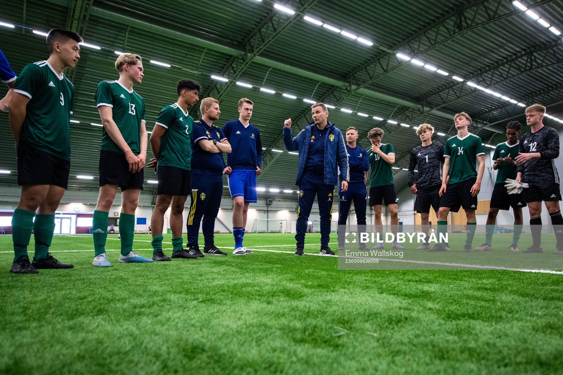 Genomgång med förbundskapten Andreas Pettersson