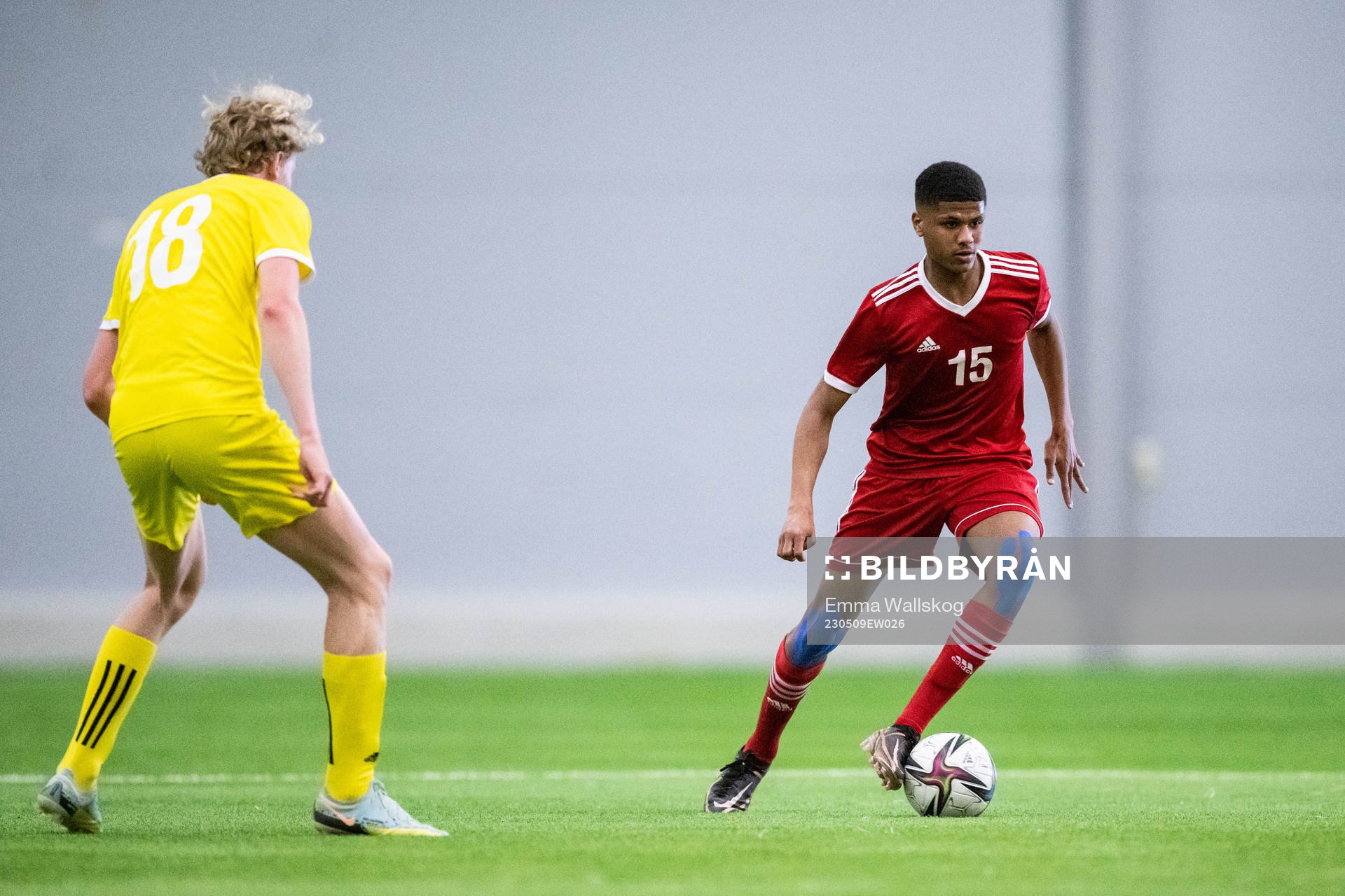 Lukas Wendahl Arnesson och Muzamil Abdullah