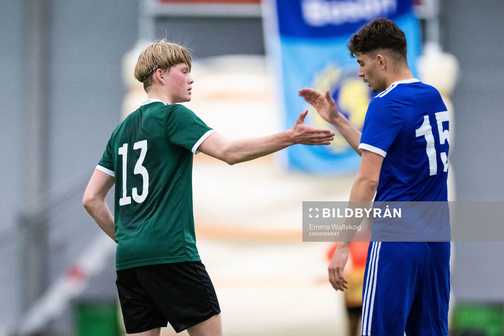 Isac Wikström och Endrim Salehi
