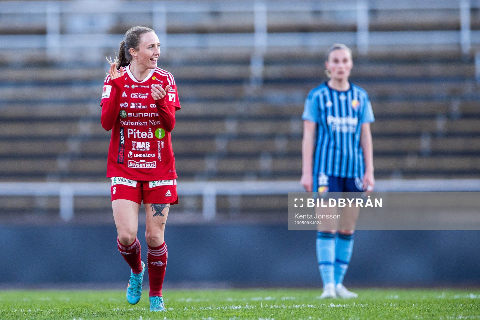 Piteås Ásla Johannesen jublar