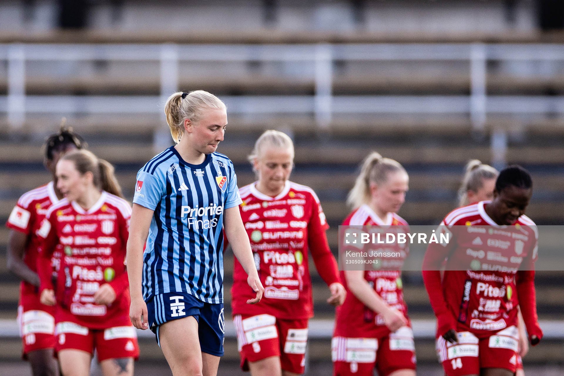 Djurgårdens Stinalisa Johansson deppar