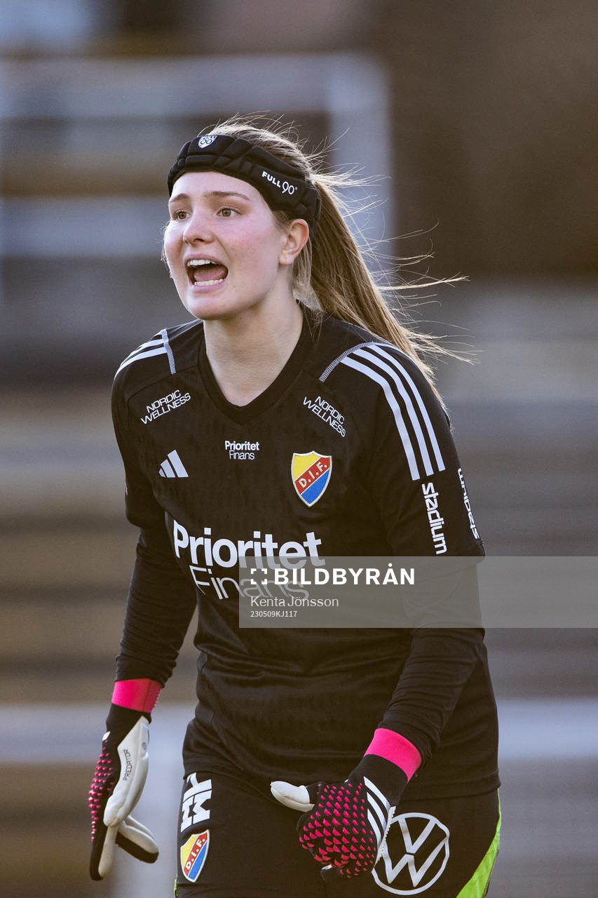Djurgårdens målvakt Elvira Björklund