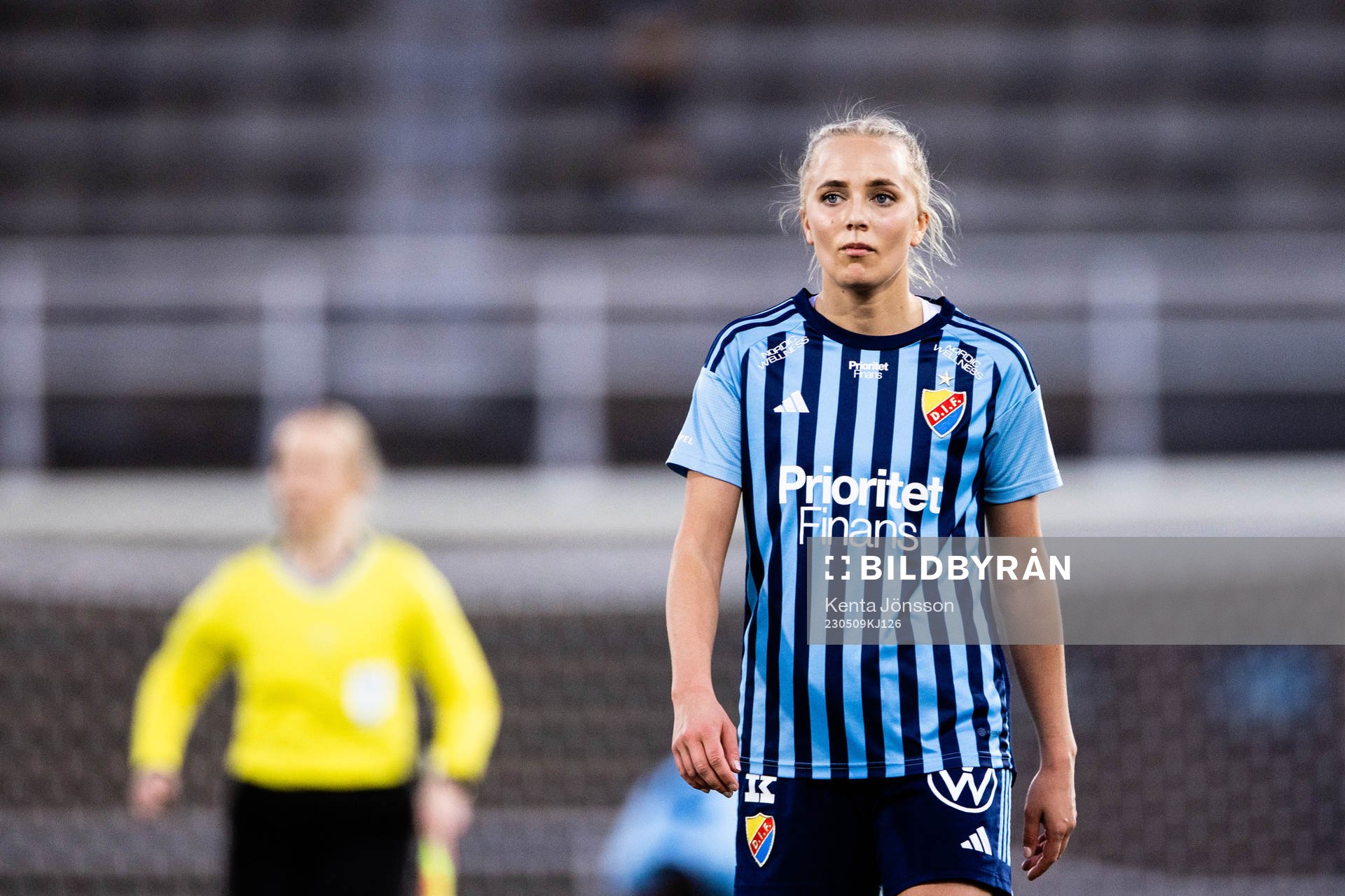 Djurgårdens Sara Lilja Vidlund deppar
