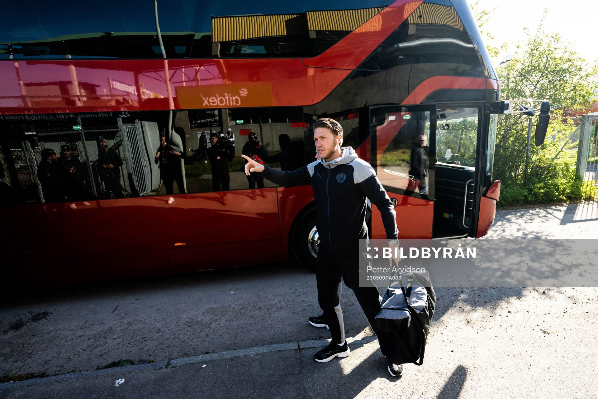 Helsingborgs målvakt Kalle Joelsson