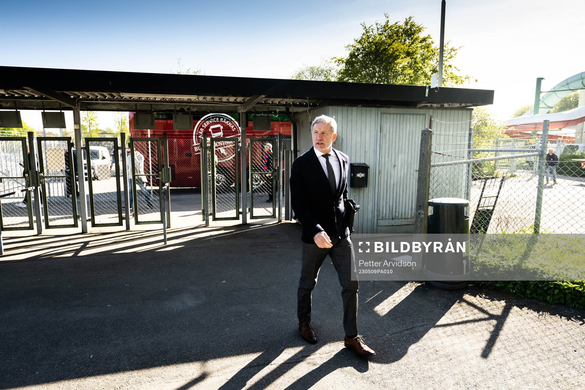 Helsingborgs tränare Stuart Baxter