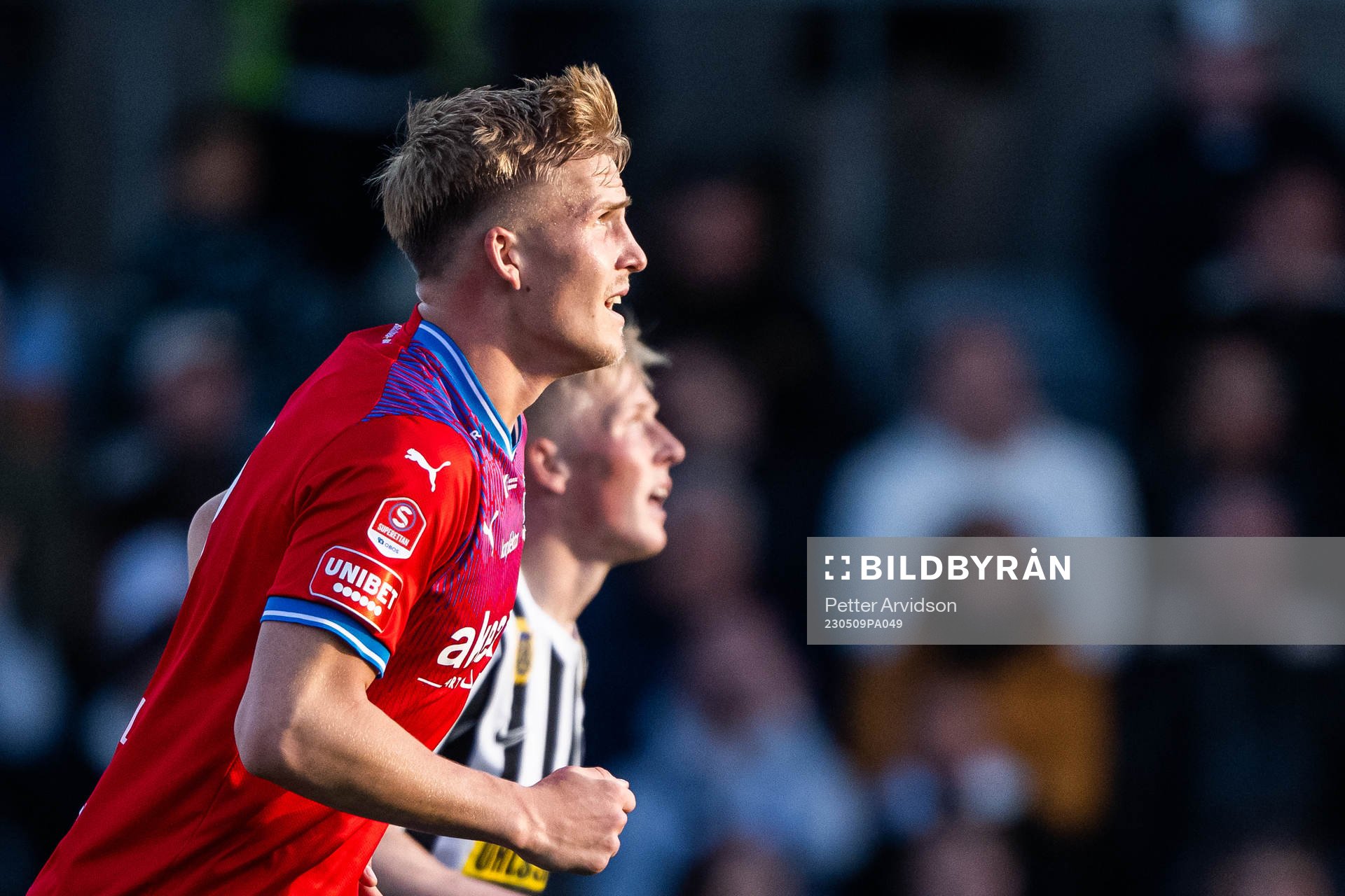Helsingborgs Casper Widell och Landskronas Melker Widell
